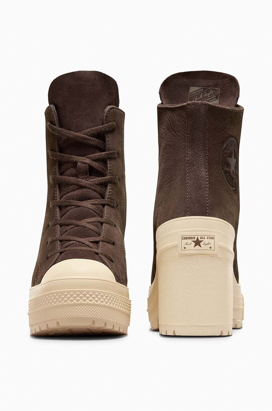 Взуття Замшеві кеди Converse Chuck 70 De Luxe Heel Platform A11542C чорний