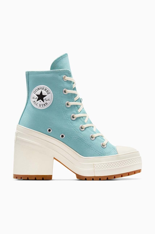 Кеды Converse Chuck 70 De Luxe Heel Platform платформа бирюзовый A08279C