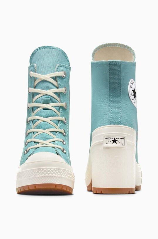Obuv Tenisky Converse Chuck 70 De Luxe Heel Platform A08279C tyrkysová