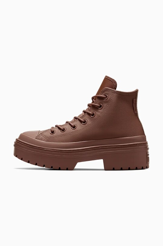 Кожени кецове Converse Chuck Taylor All Star Lugged Heel A11547C