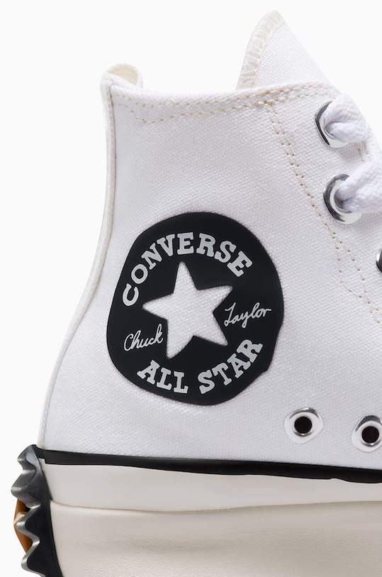 Πάνινα παπούτσια Converse Run Star Hike A10422C λευκό