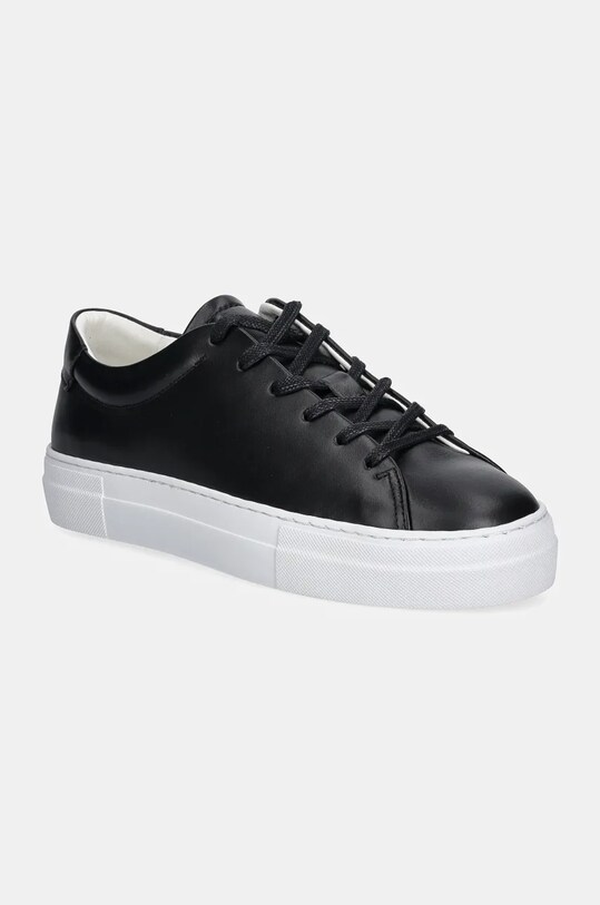 GARMENT PROJECT sneakersy skórzane Ella płaska czarny GPWF2573.999