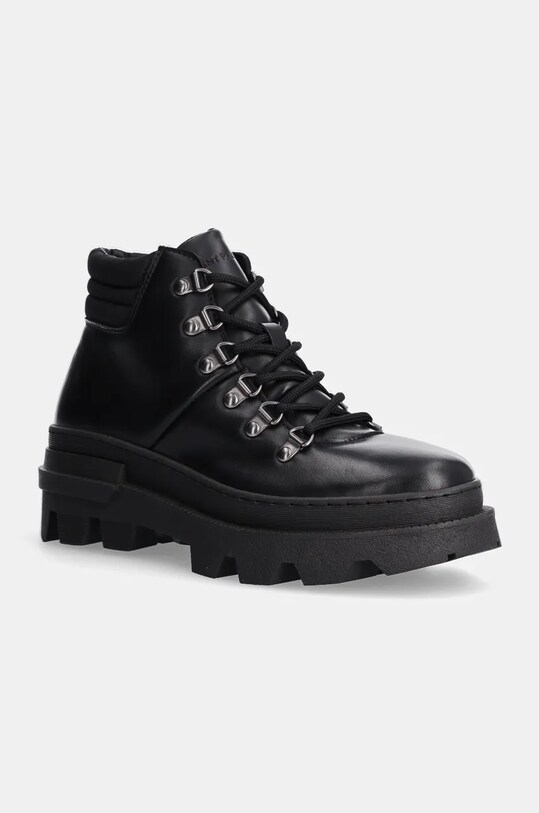 Nízké kozačky GARMENT PROJECT Nelly Lace-Up nezateplené černá GPWF2585.999