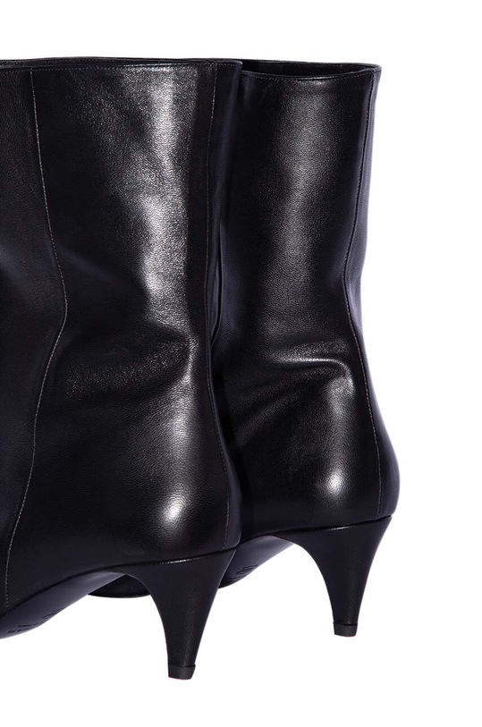 By Far cizme de piele Lysander negru MWFBO068LL028BK001PL