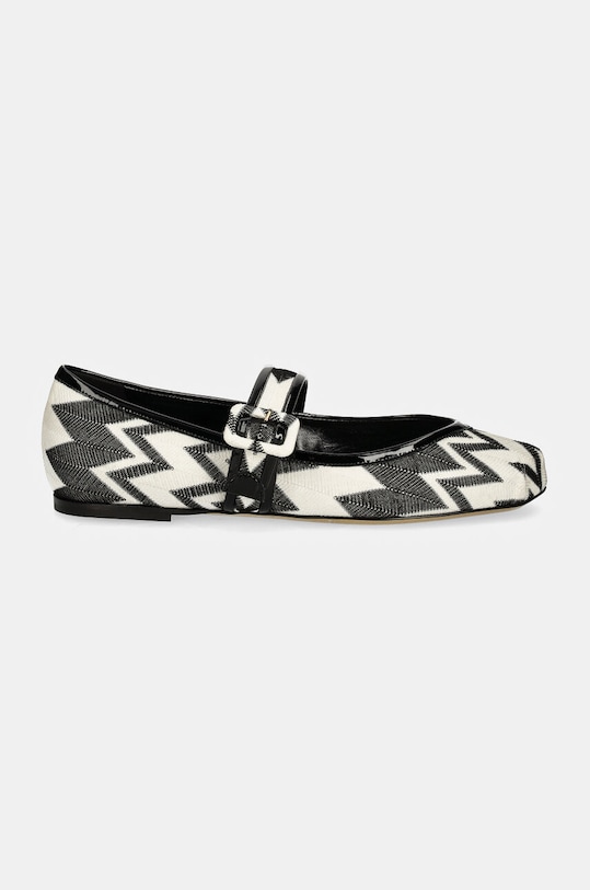 Балетки Missoni Jean MW44.022 чёрный AW24