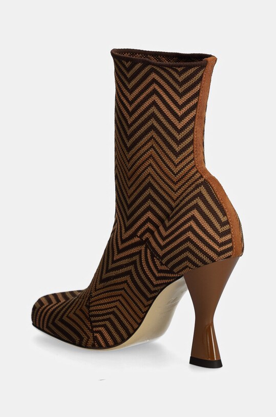 Obuwie Missoni botki Gea MW47.044 beżowy