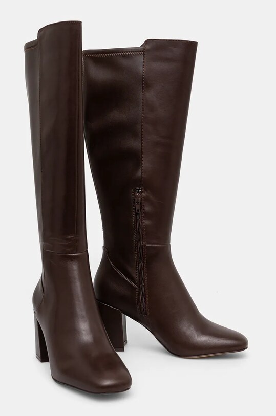 Μπότες Aldo SATORI απομίμηση λείου δέρματος καφέ 13659553.SATORI