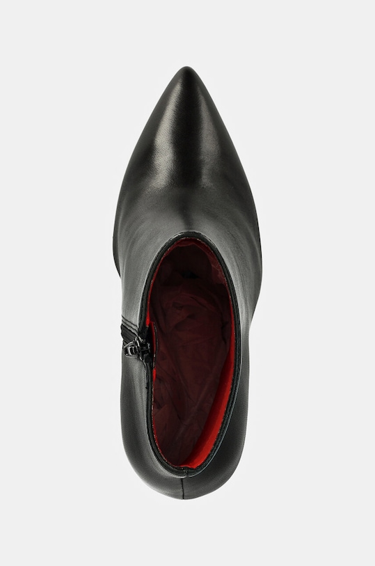 Aldo botki skórzane YIADER czarny 13659584.YIADER