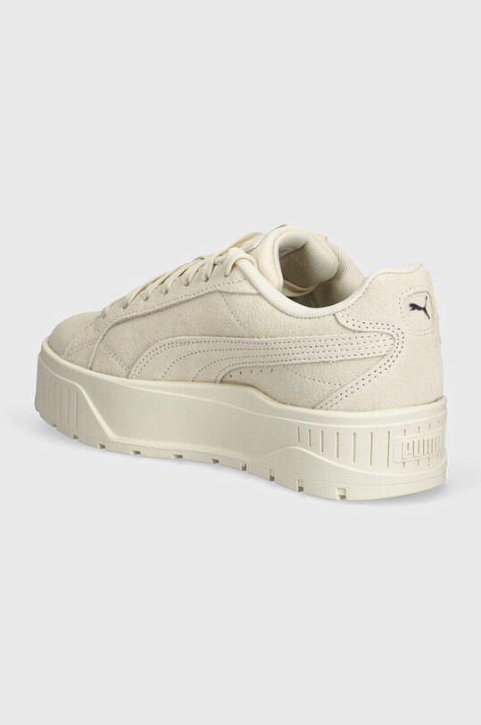 Încălțăminte Puma sneakers din piele intoarsă Karmen II 397457 bej