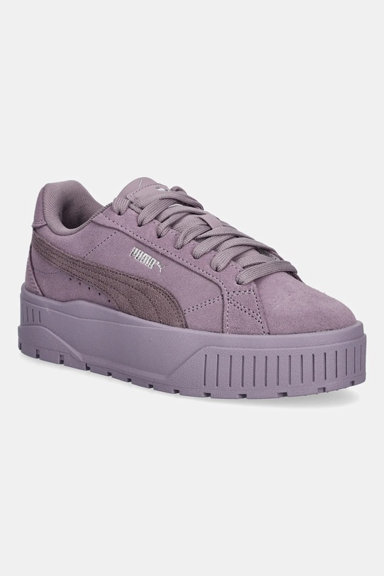 Puma sneakersy zamszowe Karmen II Planet friendly fioletowy 397457