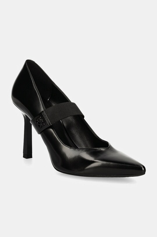 HUGO pantofi cu toc Katniss subțire negru 50529824.001