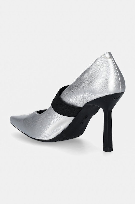 Παπούτσια Γόβες HUGO Katniss 50529844.040 ασημί