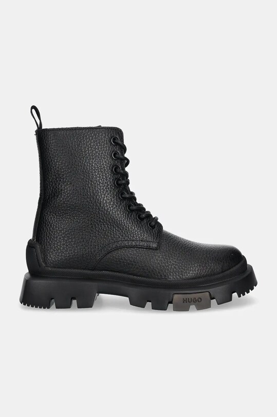 HUGO bocanci de piele Fabyan 50529893.001 negru NC24