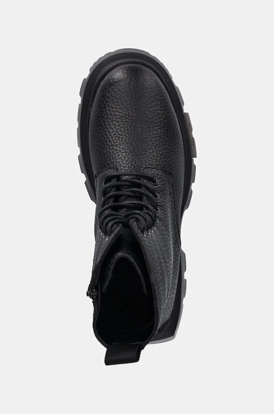 Kožené workery HUGO Fabyan černá 50529893.001