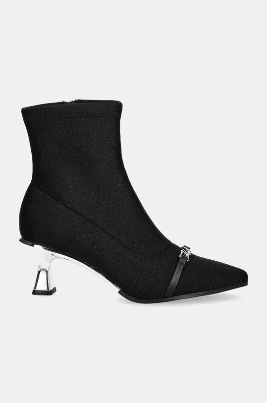 Nízké kozačky Karl Lagerfeld PANACHE II KL30844A.H0S černá AW24