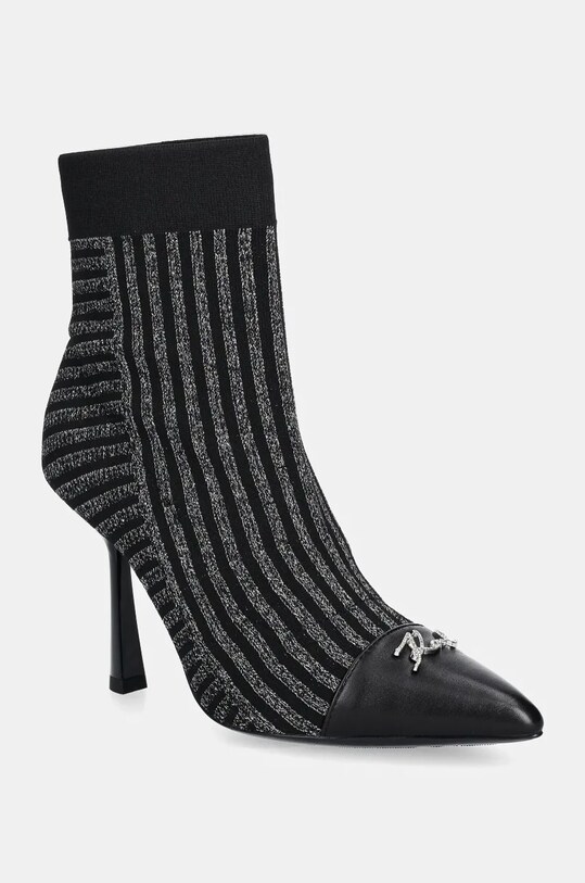 Μποτάκια Karl Lagerfeld PANDARA II στιλέτο μαύρο KL31343.HS0