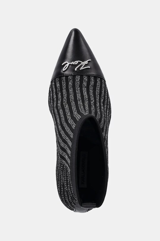 Μποτάκια Karl Lagerfeld PANDARA II μαύρο KL31343.HS0