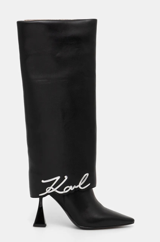 Ботуши Karl Lagerfeld DEBUT II KL32084.F0X черен AW24