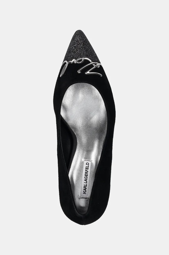 Γόβες σουέτ Karl Lagerfeld SIENNA μαύρο KL32702.500