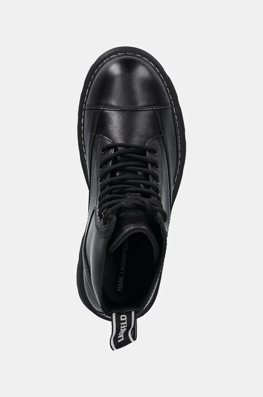 Karl Lagerfeld bocanci de piele KAMDEN negru KL40450.000