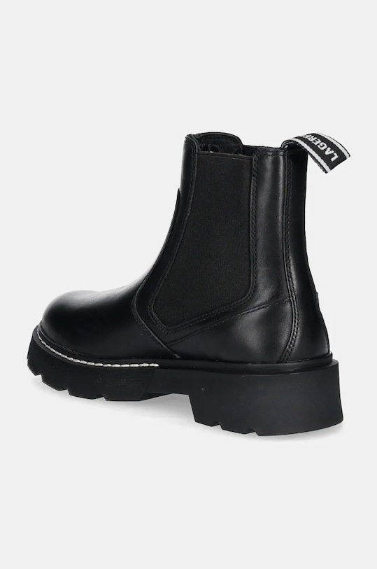 Παπούτσια Δερμάτινες μπότες τσέλσι Karl Lagerfeld KAMDEN KL40460.000 μαύρο