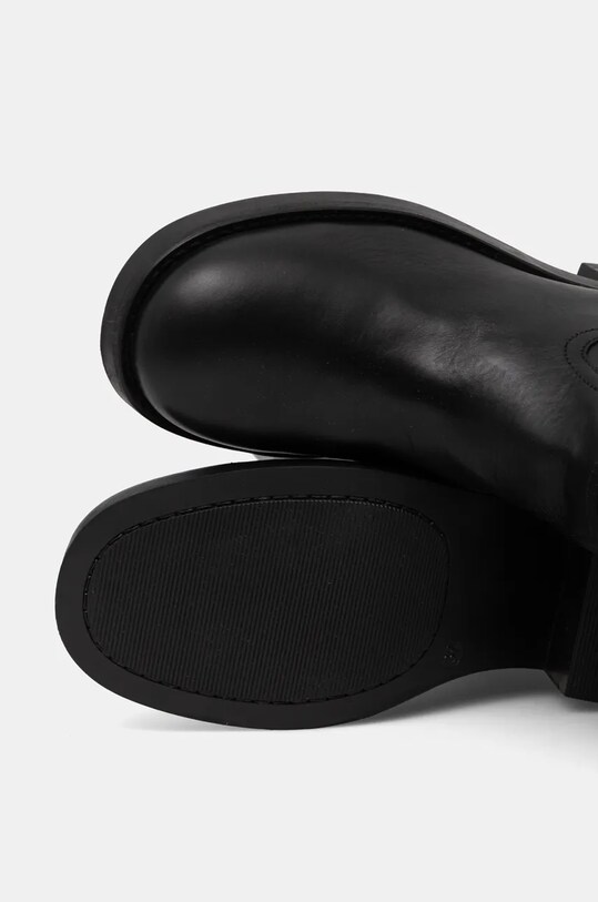 Δερμάτινες μπότες Karl Lagerfeld BROOKLYN KL41774.000 μαύρο