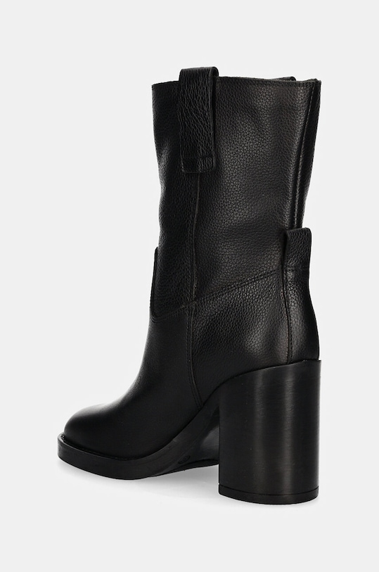 Παπούτσια Δερμάτινες μπότες Karl Lagerfeld BROOKLYN KL41874.100 μαύρο