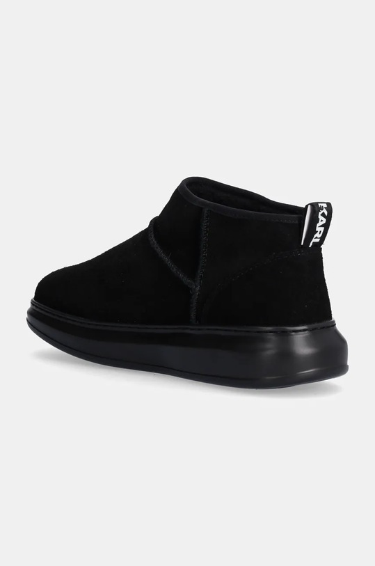 Παπούτσια Μπότες χιονιού σουέτ Karl Lagerfeld KAPRI KOSI KL44522.500 μαύρο