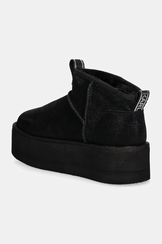 Încălțăminte Karl Lagerfeld cizme de zapada din piele intoarsa THERMO KL48522S.5S0 negru