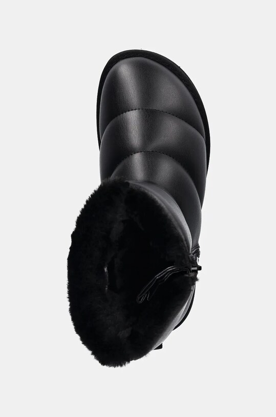 Kožené sněhule Karl Lagerfeld THERMO černá KL48554.F0X