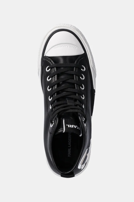 Karl Lagerfeld trampki skórzane KAMPUS MAX III czarny KL60643T.000