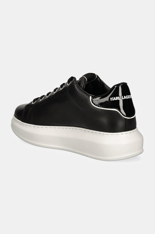 Обувь Кожаные кроссовки Karl Lagerfeld KAPRI KL62524T.000 чёрный