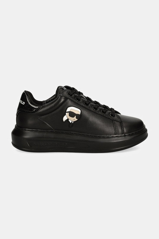 Karl Lagerfeld sneakersy skórzane KAPRI KL62530N.00X czarny AW24