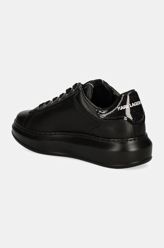 Obuwie Karl Lagerfeld sneakersy skórzane KAPRI KL62530N.00X czarny