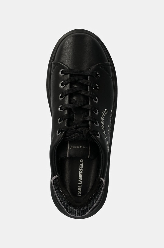 Karl Lagerfeld sneakers din piele KAPRI negru KL62538F.00X