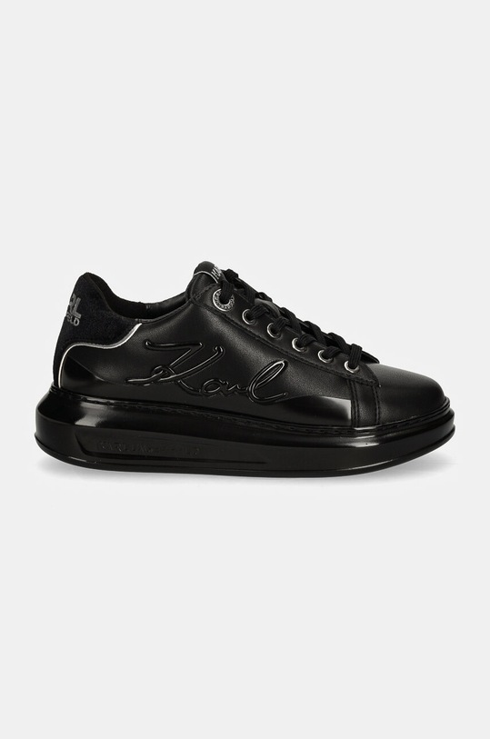 Karl Lagerfeld sneakers din piele KAPRI KL62548F.00X negru AW24