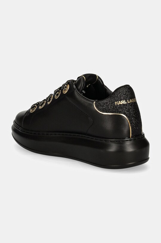 Încălțăminte Karl Lagerfeld sneakers din piele KAPRI KL62574F.00G negru