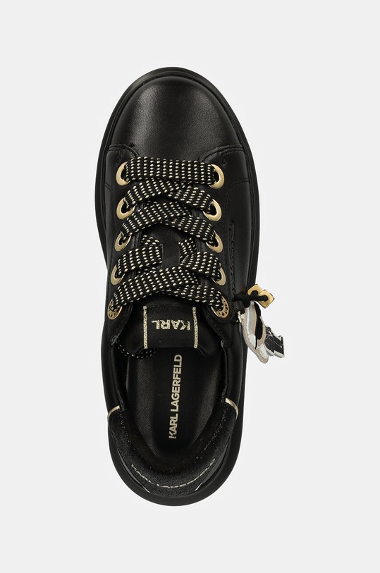 Kožené tenisky Karl Lagerfeld KAPRI čierna KL62574F.00G