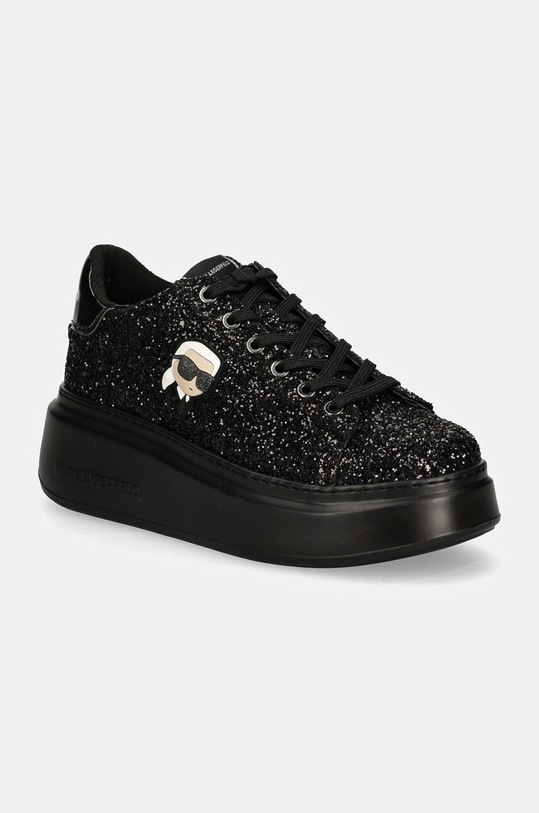 Кроссовки Karl Lagerfeld ANAKAPRI платформа чёрный KL63531N.G0X