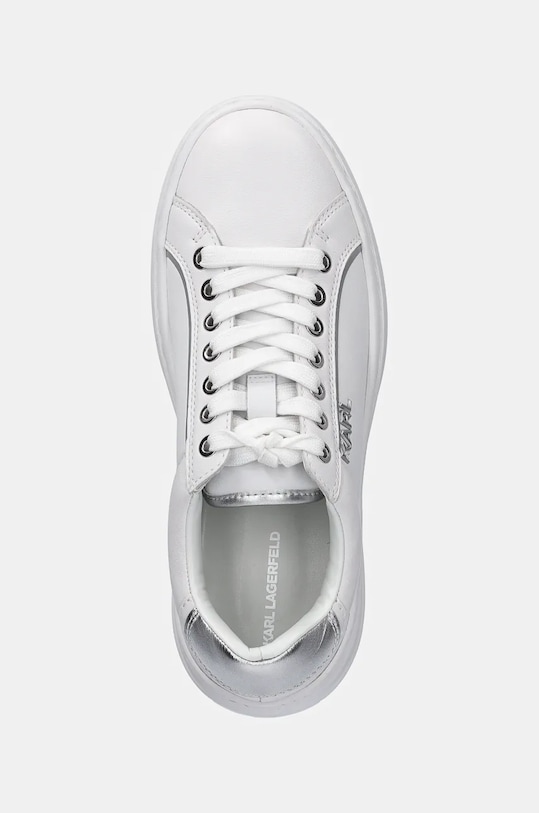 Karl Lagerfeld sneakersy skórzane KRONOS biały KL64020.011