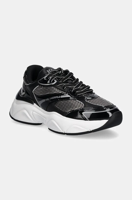 Karl Lagerfeld sneakersy KOMET tekstylny czarny KL65624M.407