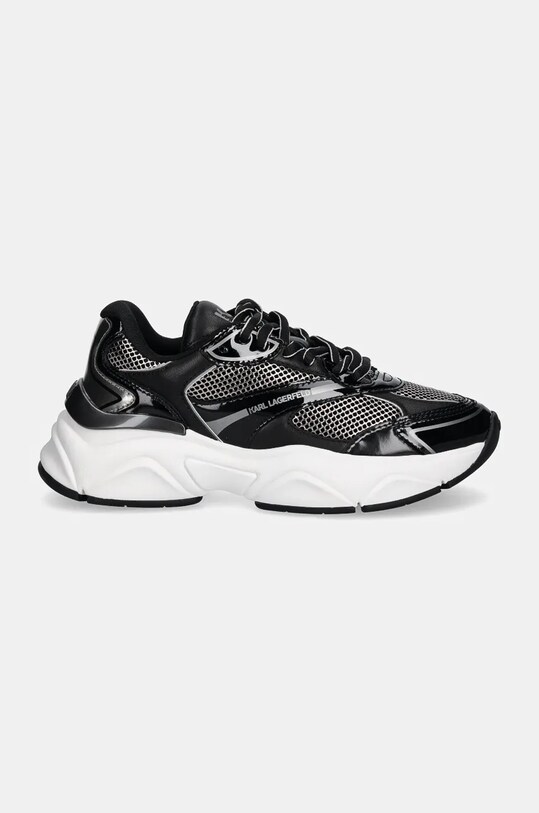 Karl Lagerfeld sneakersy KOMET KL65624M.407 czarny AW24