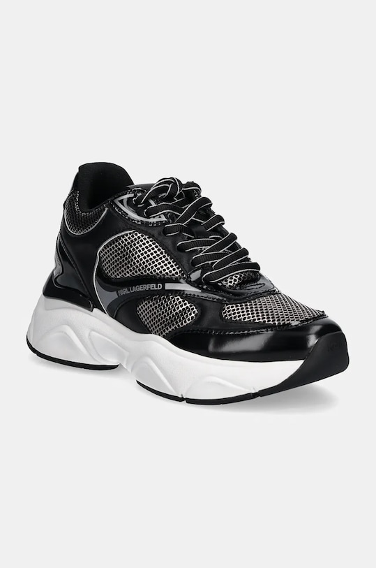 Кросівки Karl Lagerfeld KOMET WEDGE лицьова шкіра чорний KL65724M.400