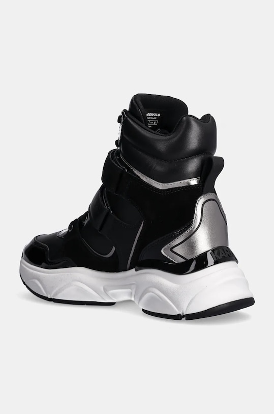 Boty Kožené tenisky Karl Lagerfeld KOMET WEDGE KL65734.400 černá