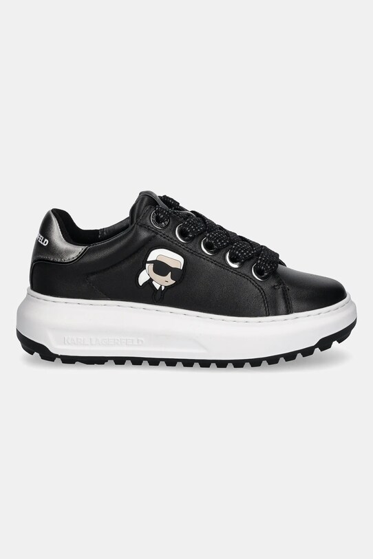 Шкіряні кросівки Karl Lagerfeld KAPRI KL67530.000 чорний AW24