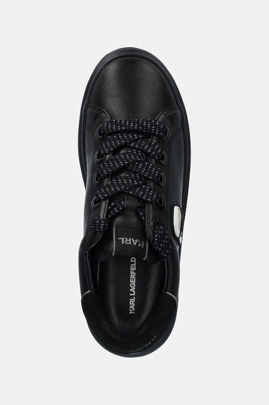 Karl Lagerfeld bőr sportcipő KAPRI fekete KL67530.00X