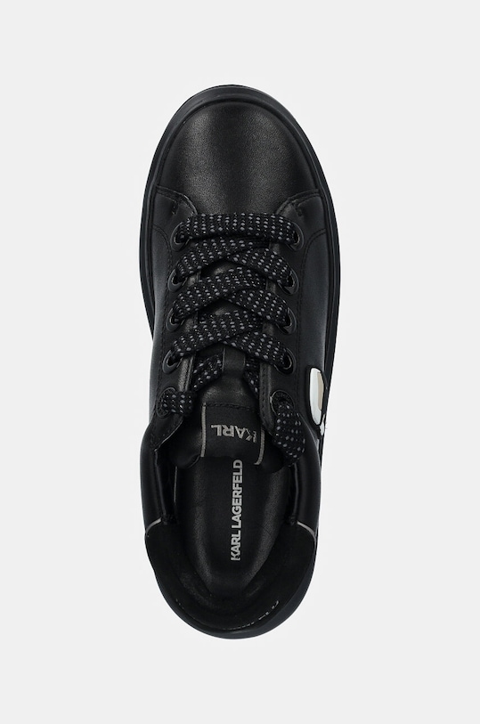 Karl Lagerfeld sneakers din piele KAPRI negru KL67530.00X