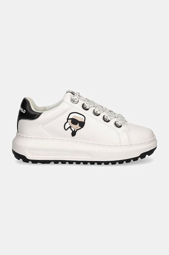 Karl Lagerfeld sneakersy skórzane KAPRI KL67530.011 biały AW24