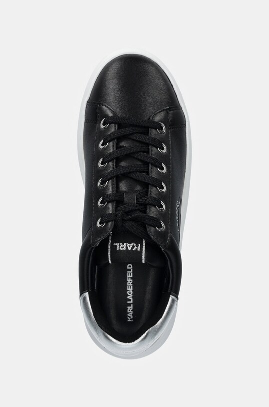 Kožne tenisice Karl Lagerfeld KAPRI crna KL67538.00S