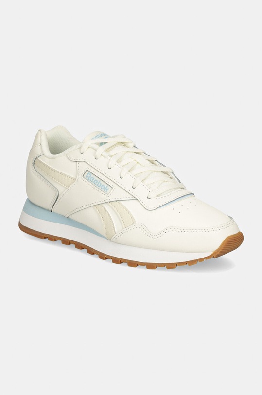 Reebok Classic sneakersy skórzane Glide płaska beżowy 100201278